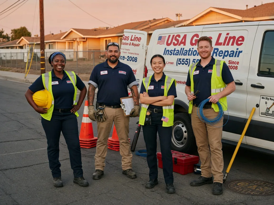 Gas Line Installation company in Maple, TX